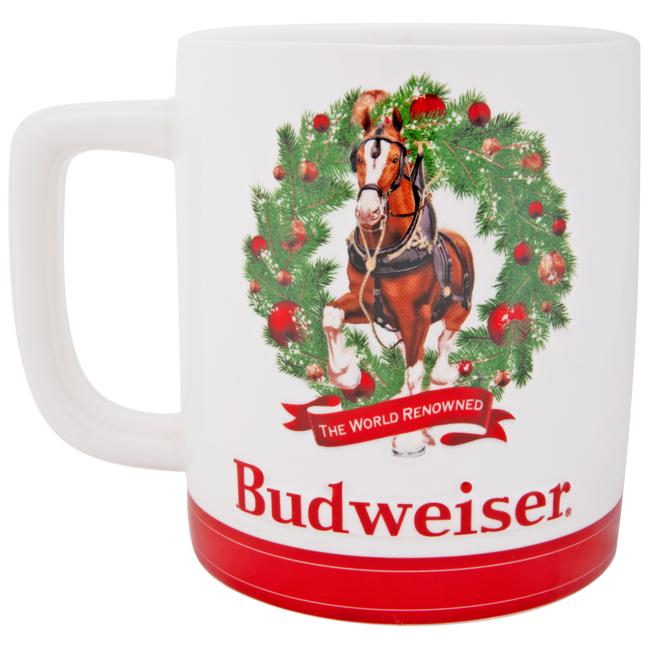 Budweiser Clydesdales The World-Renowned Holiday Stein Mug